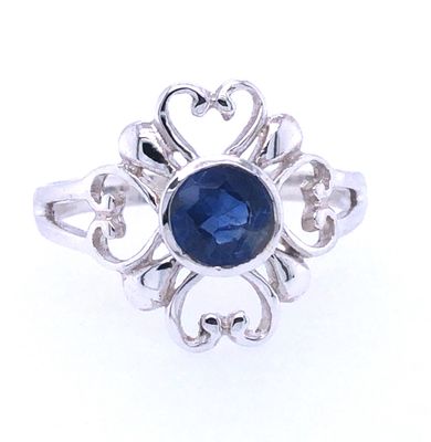 Kyanite Poetic Hearts Ring
