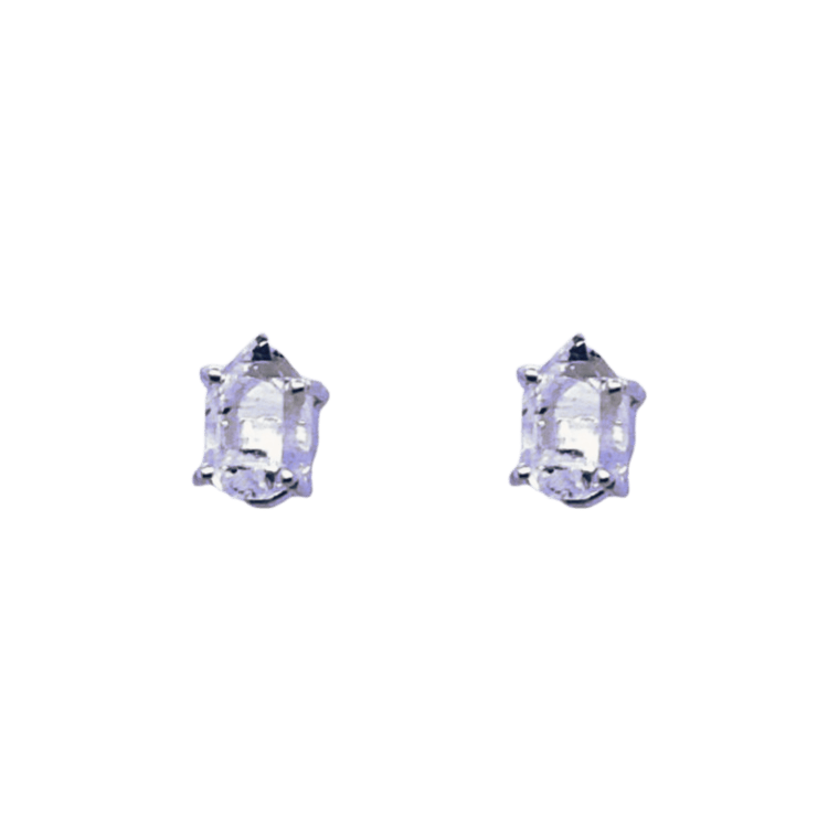 Herkimer Diamond Stud Earrings