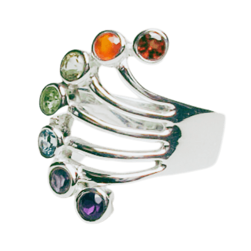 Chakra Adjustable Ring