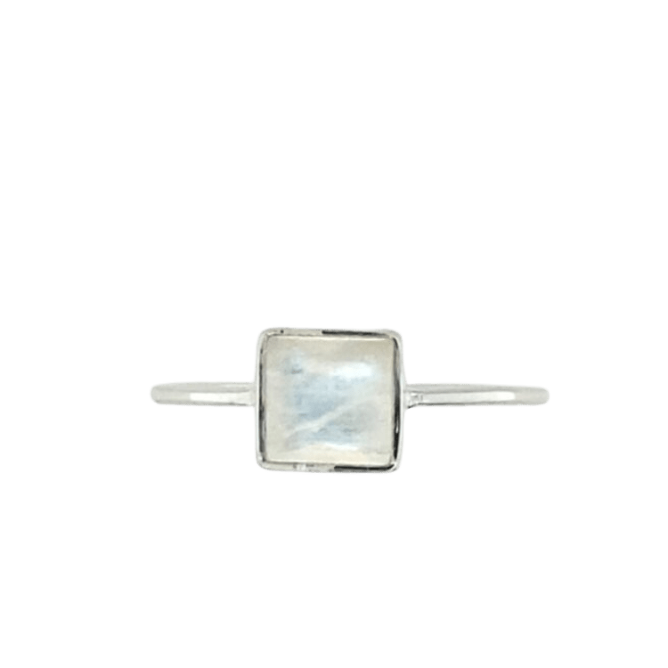 Moonstone Satin Ring