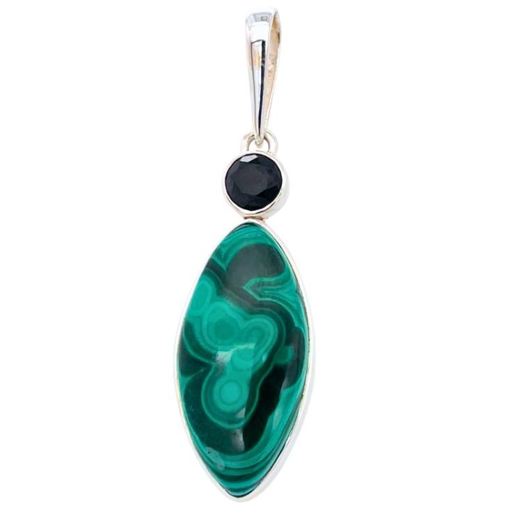 Malachite Spinel Mystify Pendant