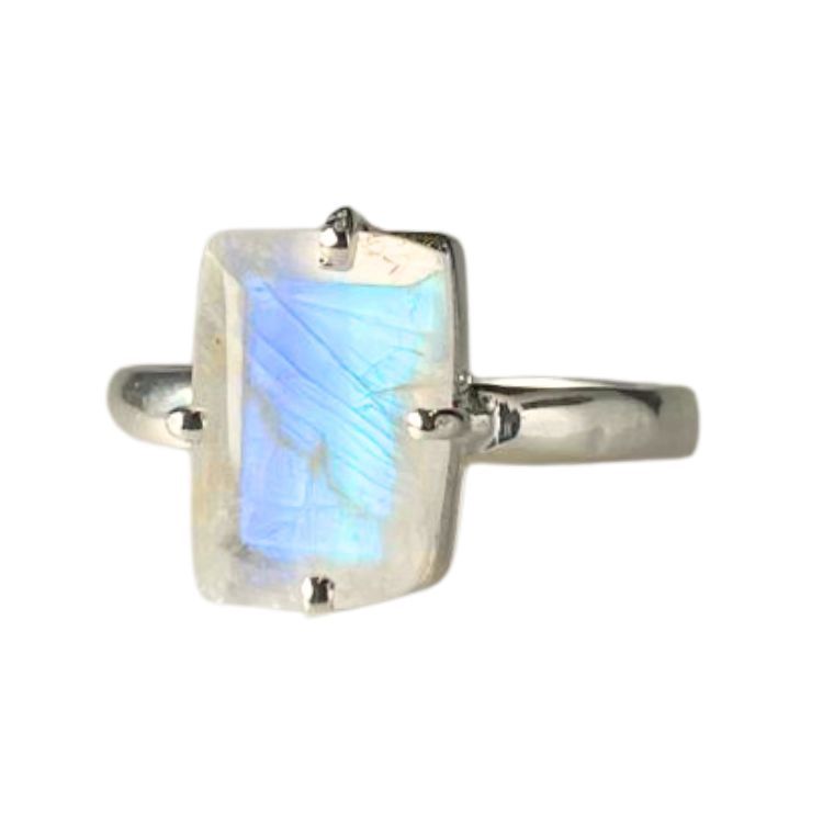 Moonstone Free Form Glitz Ring