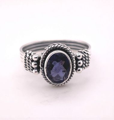 Iolite Truth Ring