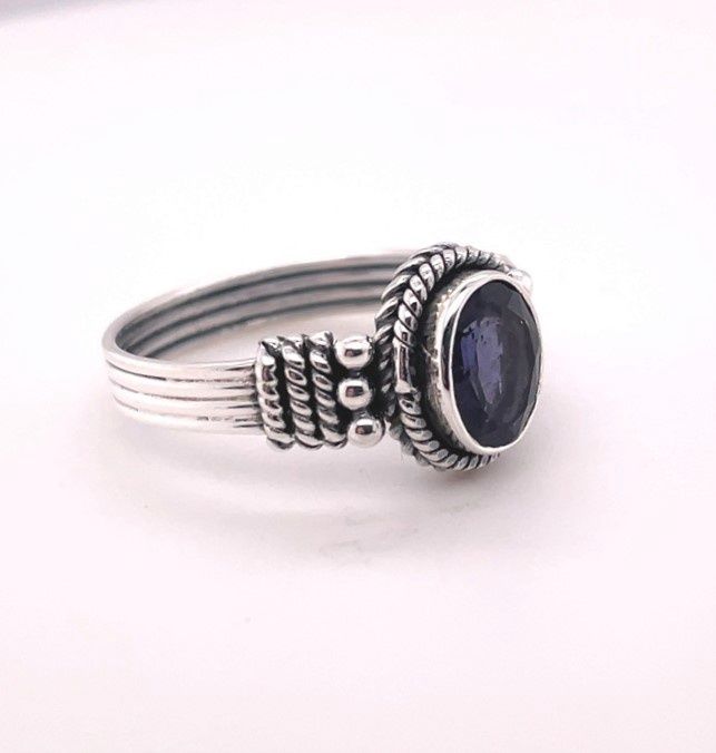 Iolite Truth Ring