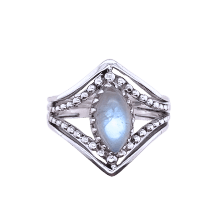 Moonstone Shining Knightess Ring
