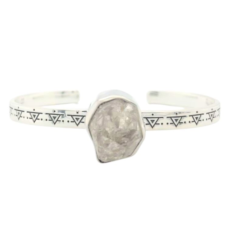 Herkimer Diamond Diva Divine Cuff Bangle