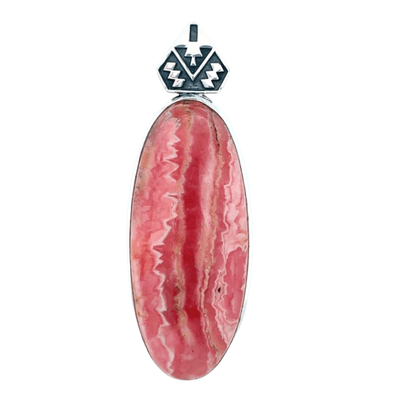 Rhodochrosite Inca Rose Pendant
