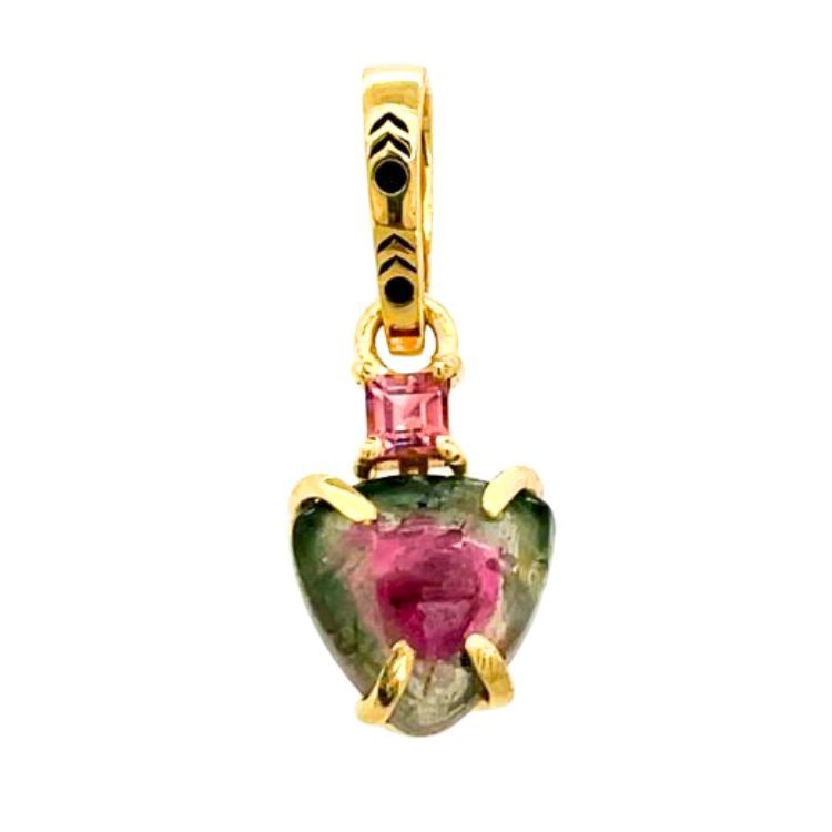 Watermelon Tourmaline Harmony Pendant