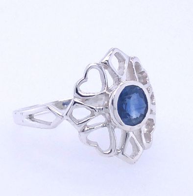 Kyanite Faithful Hearts Ring