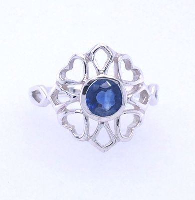 Kyanite Faithful Hearts Ring