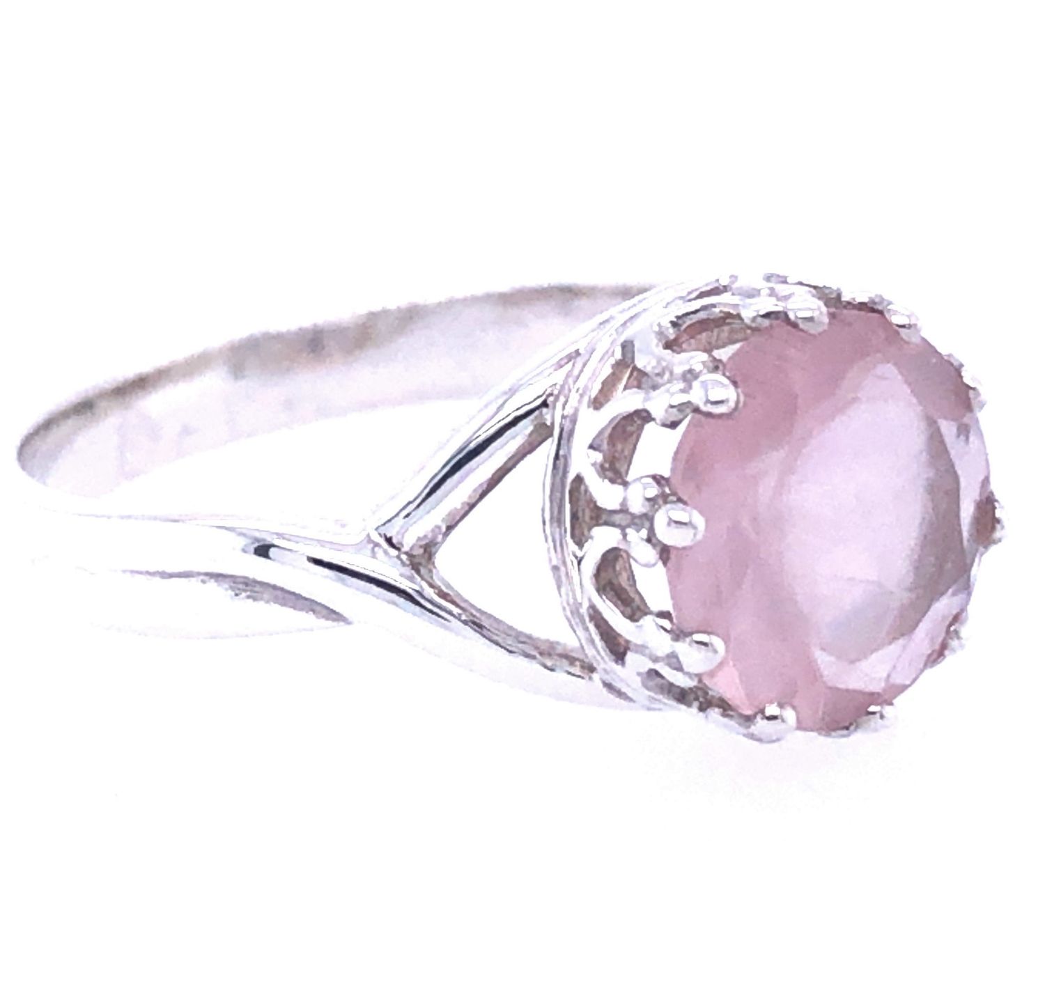 Rose Quartz Splendor Ring