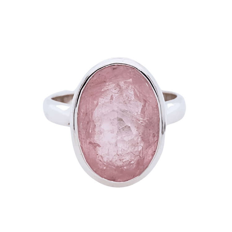 Morganite Peachy Ring