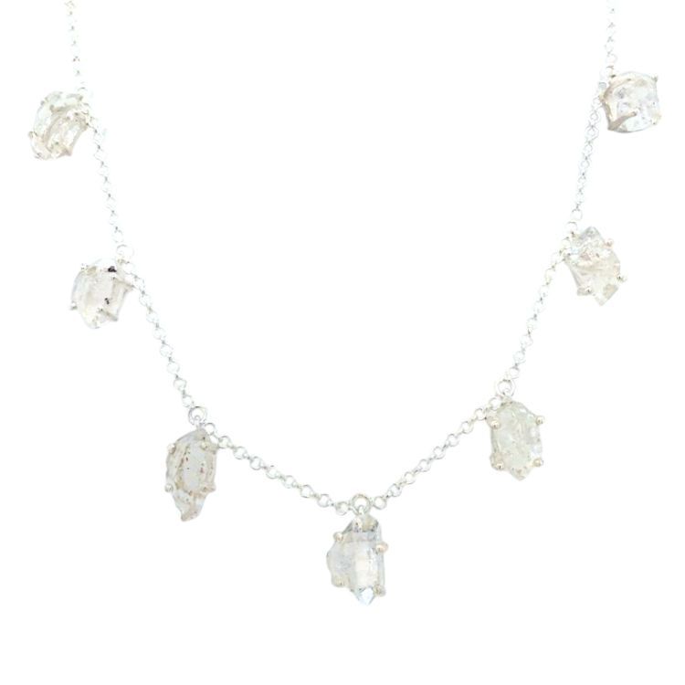 Herkimer Helena Goddess Necklace
