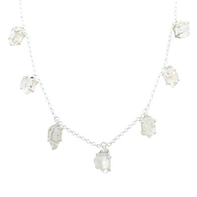Herkimer Helena Goddess Necklace