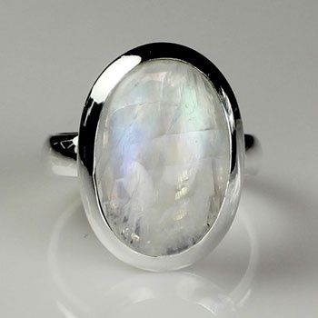 Moonstone Rainbow Miracle Ring