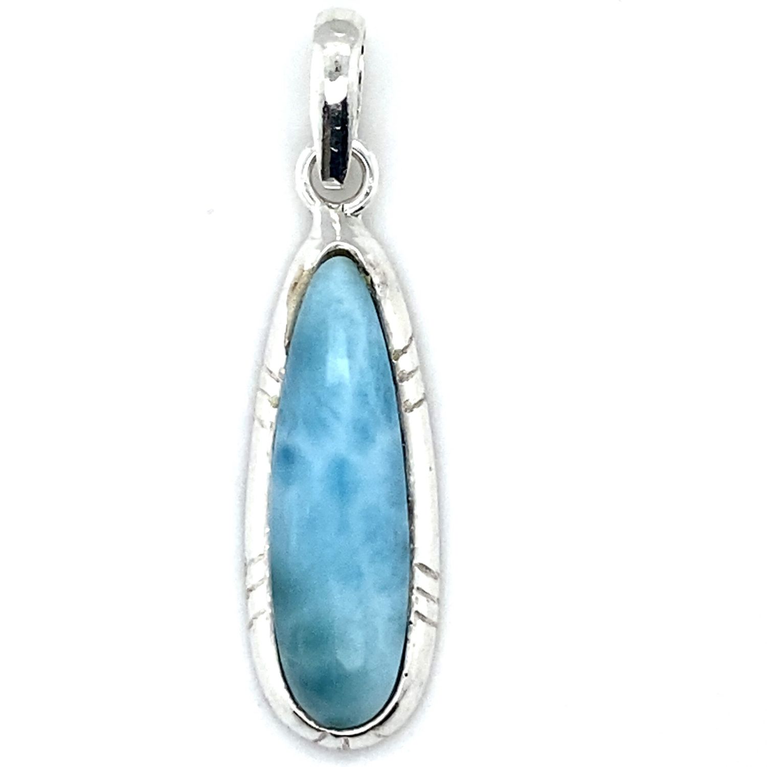 Larimar Luxuriant Pendant