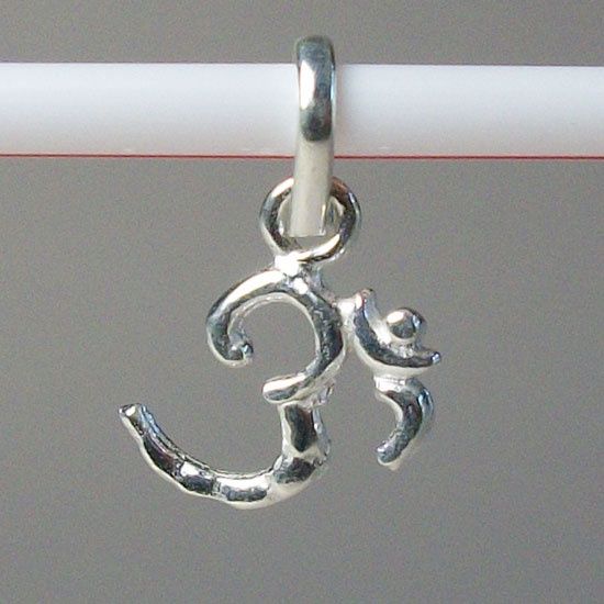 Silver Om Pendant