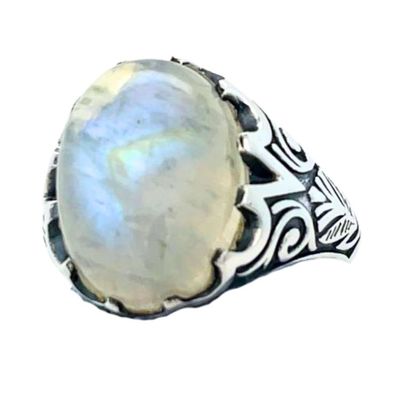Moonstone Spectacular Unisex Ring