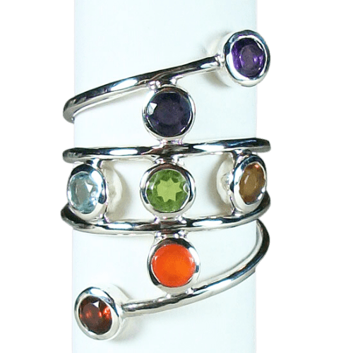 Chakra Gypsy Ring