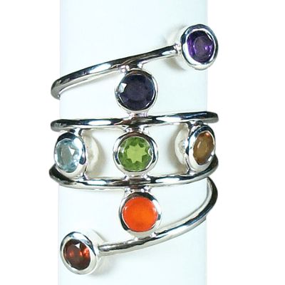 Chakra Gypsy Ring