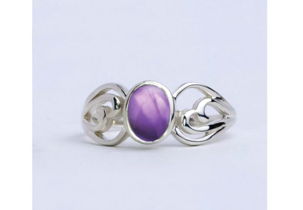 Amethyst Sonata Ring