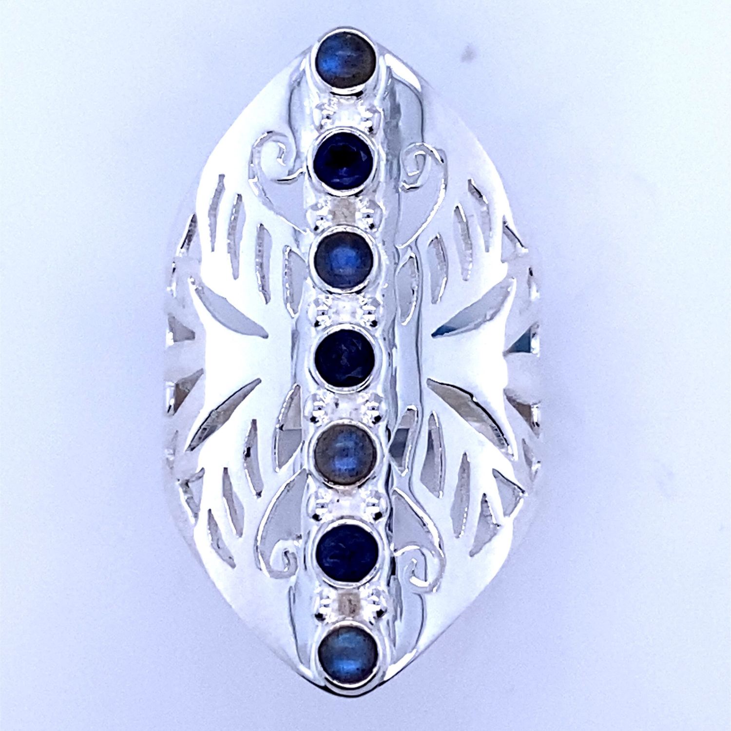 Blues Filigree Ring