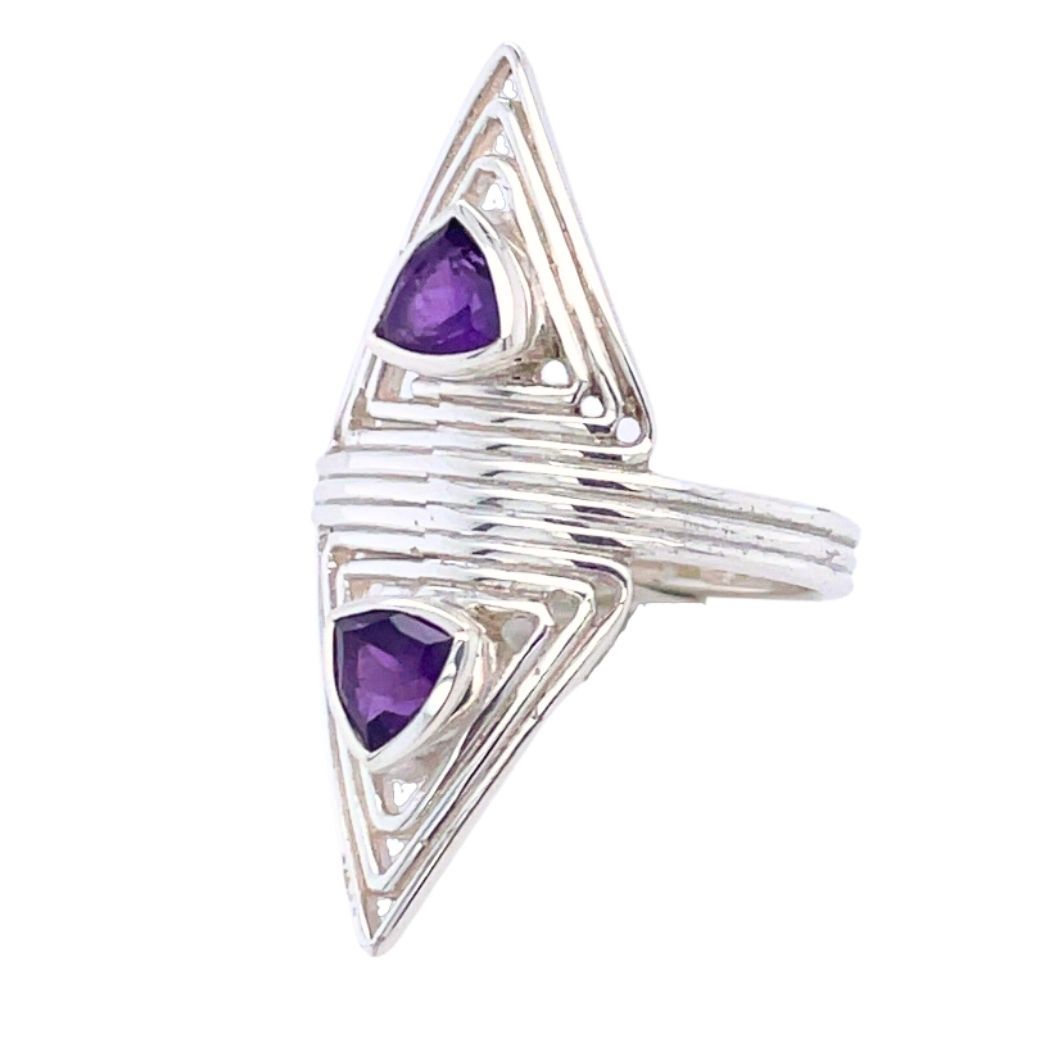 Amethyst Cleopatra Ring