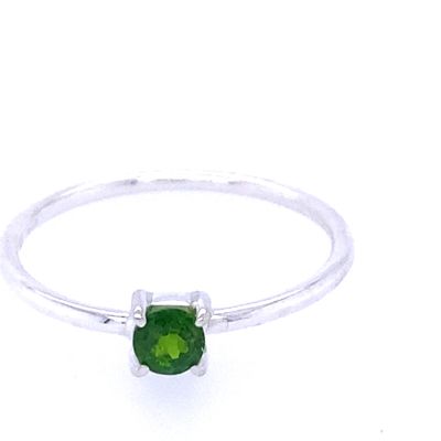 Chrome Diopside Siberian Emerald Ring