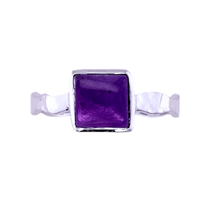 Amethyst Be Cool Unisex Ring