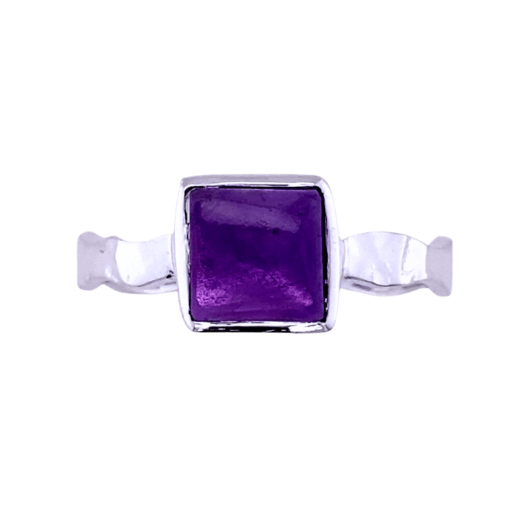 Amethyst Be Cool Unisex Ring