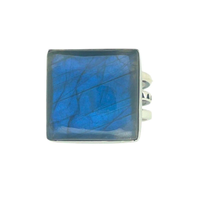 Labradorite Bohemian Unisex Ring