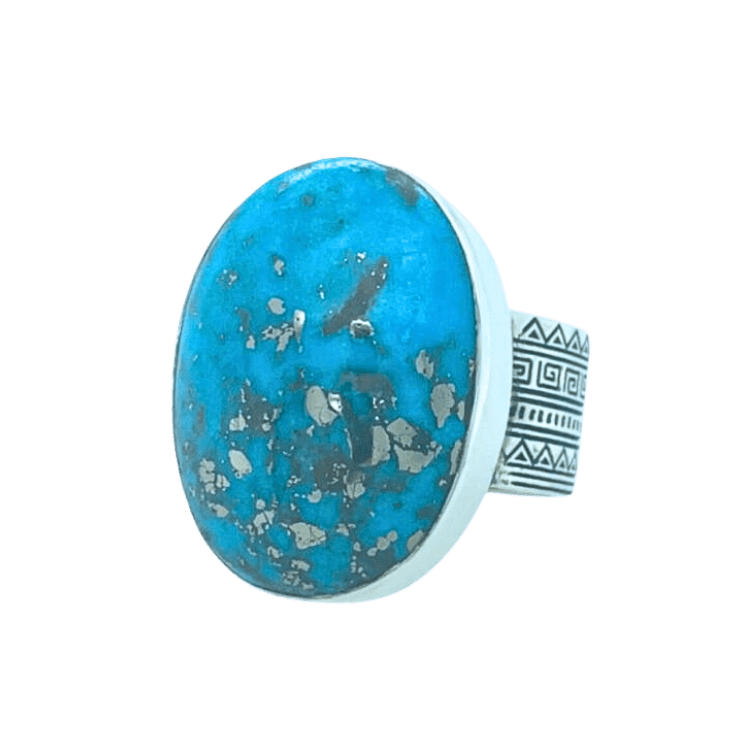 Turquoise Mother Earth's Love Unisex Ring