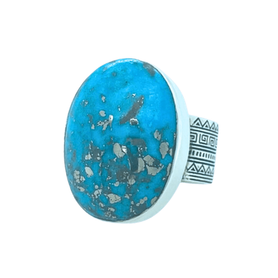 Turquoise Mother Earth's Love Unisex Ring