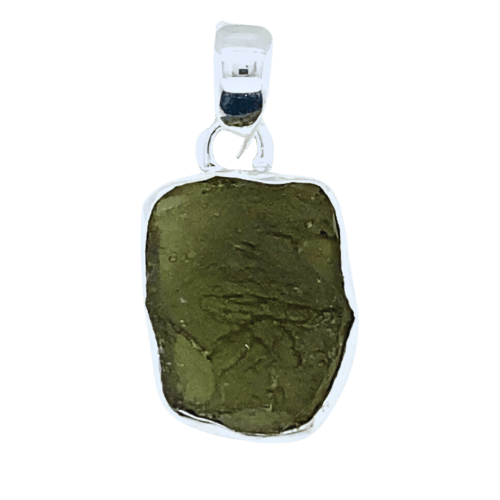 Moldavite Unisex Pendant