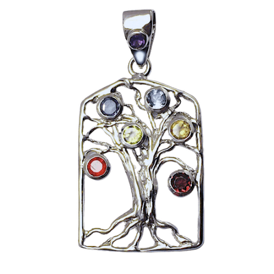 Chakra Desire Tree Pendant