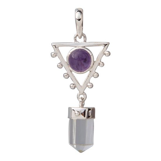 Crystal Sacred Element Pendant