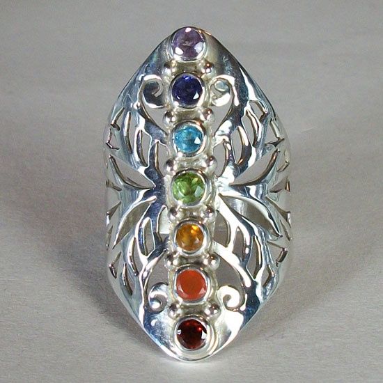 Chakra Filigree Ring