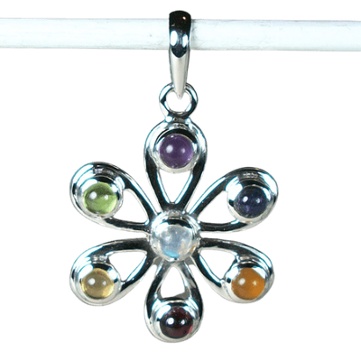 Chakra Flower of Joy Pendant