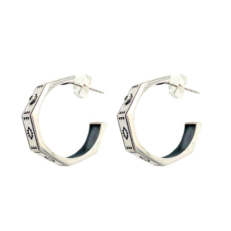 Sacred Circle Stud Earrings