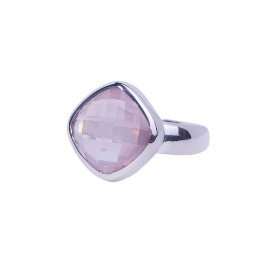 Rose Quartz Quintessence Ring