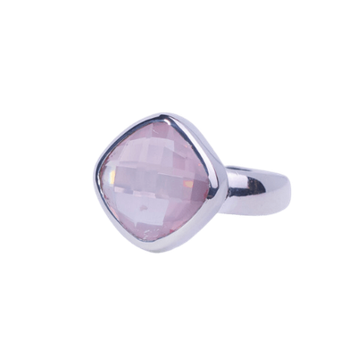 Rose Quartz Quintessence Ring