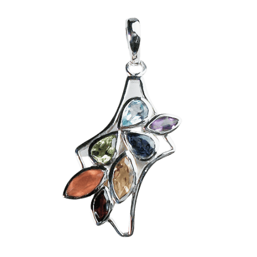 Chakra Horn of Plenty Pendant