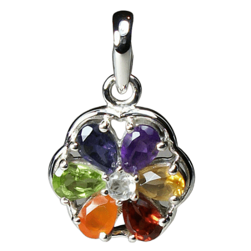 Chakra Power Petal Pendant