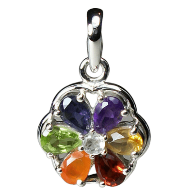 Chakra Power Petal Pendant
