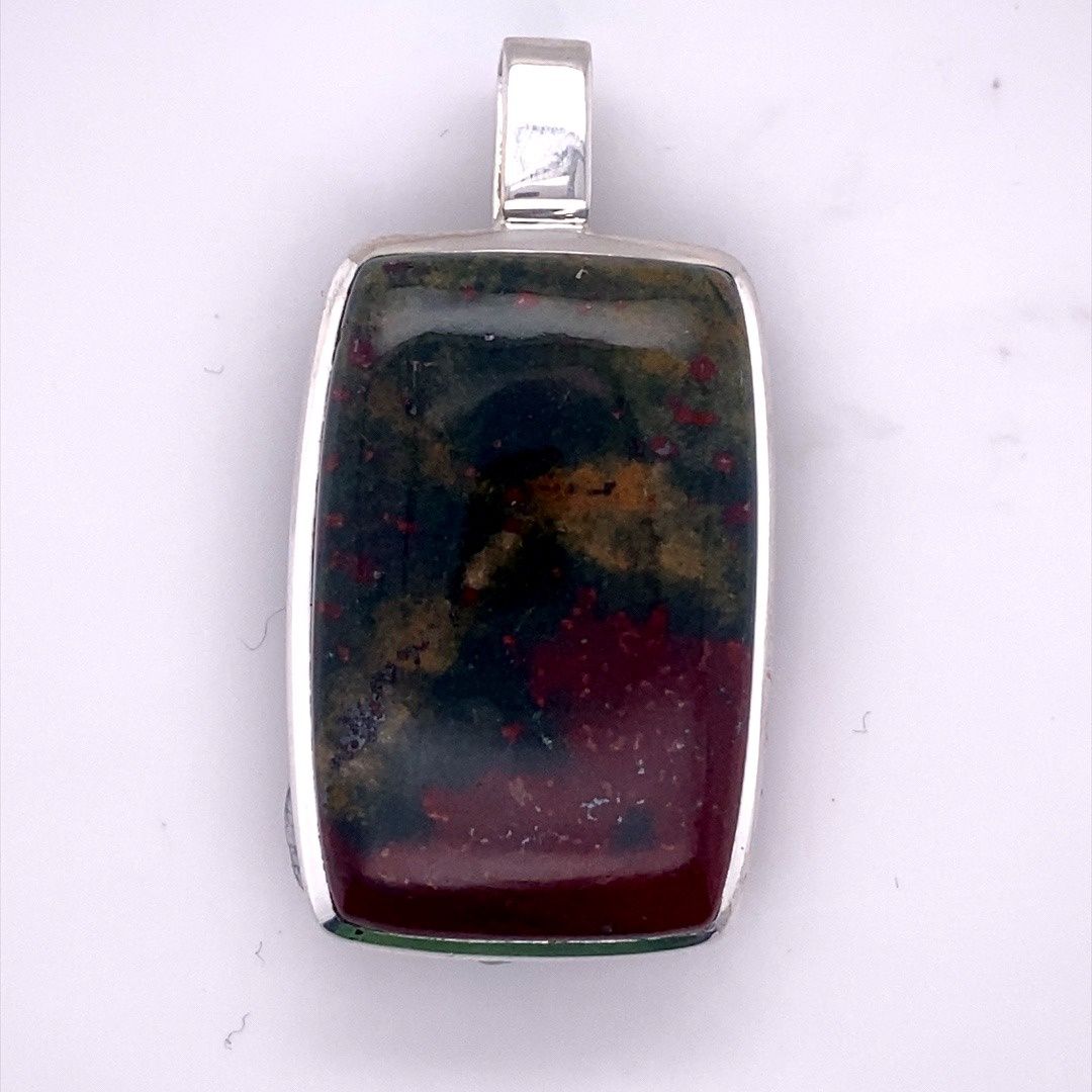 Bloodstone No Fear Pendant