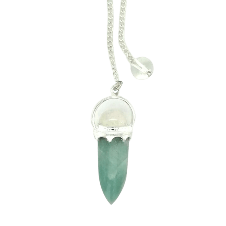 Aquamarine Moonstone Pendulum