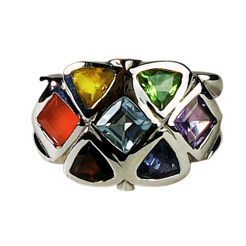 Chakra Power Unisex Ring