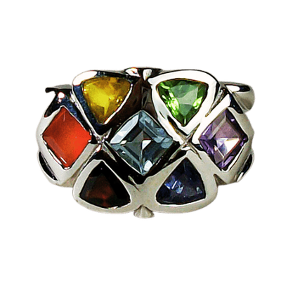 Chakra Power Unisex Ring