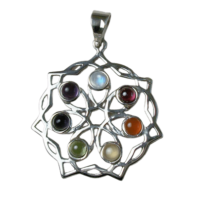 Chakra Shree Shakti Yantra Pendant