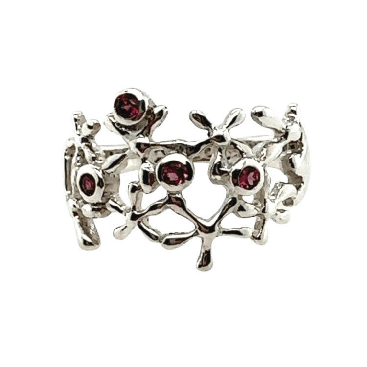 Garnet Forest Magic Ring